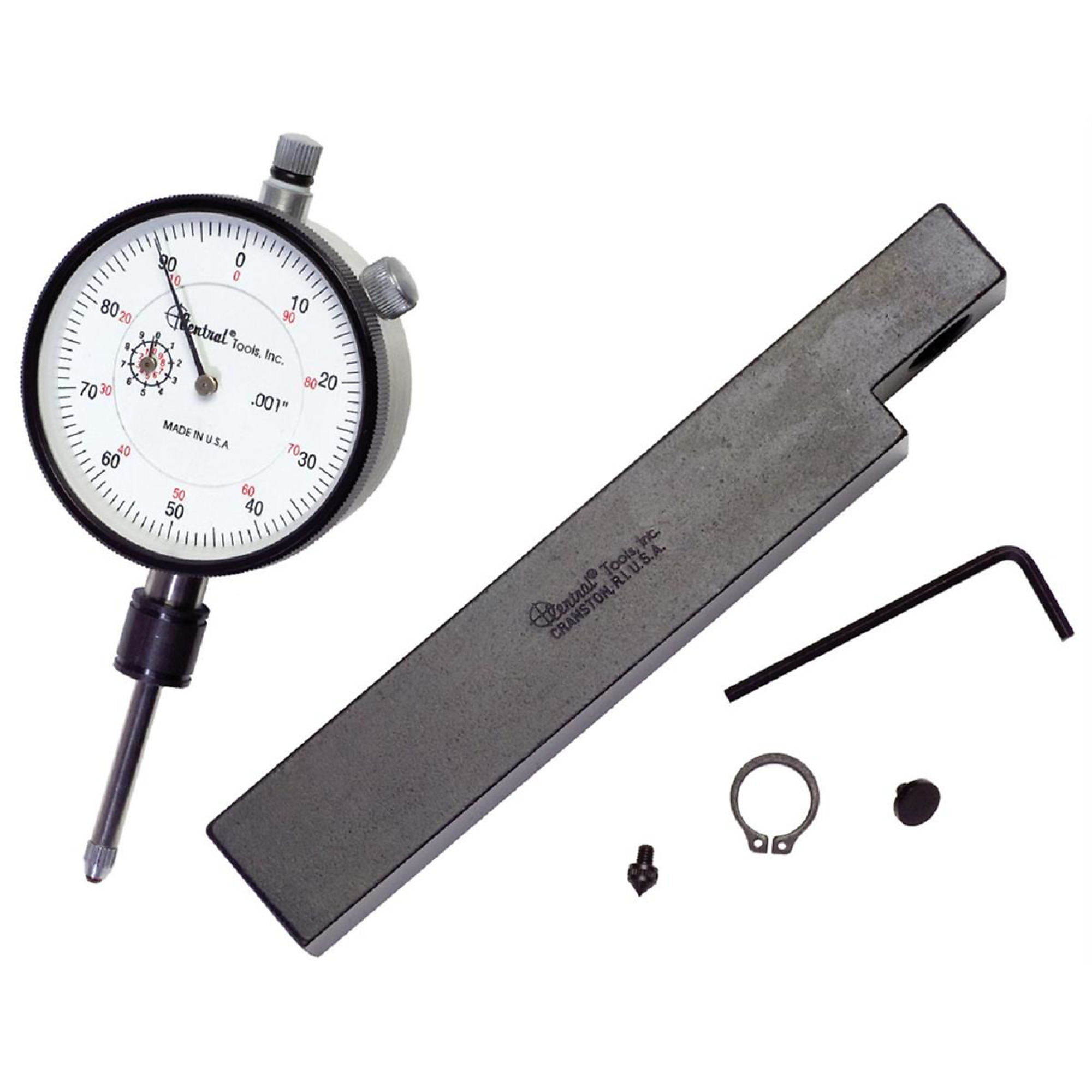Central Tools Diesel Gauge — Measures Sleeve Height, Counterbore Depth, TDC, Piston-to-Deck Height, Valve Protrusion, Model# CEN6434